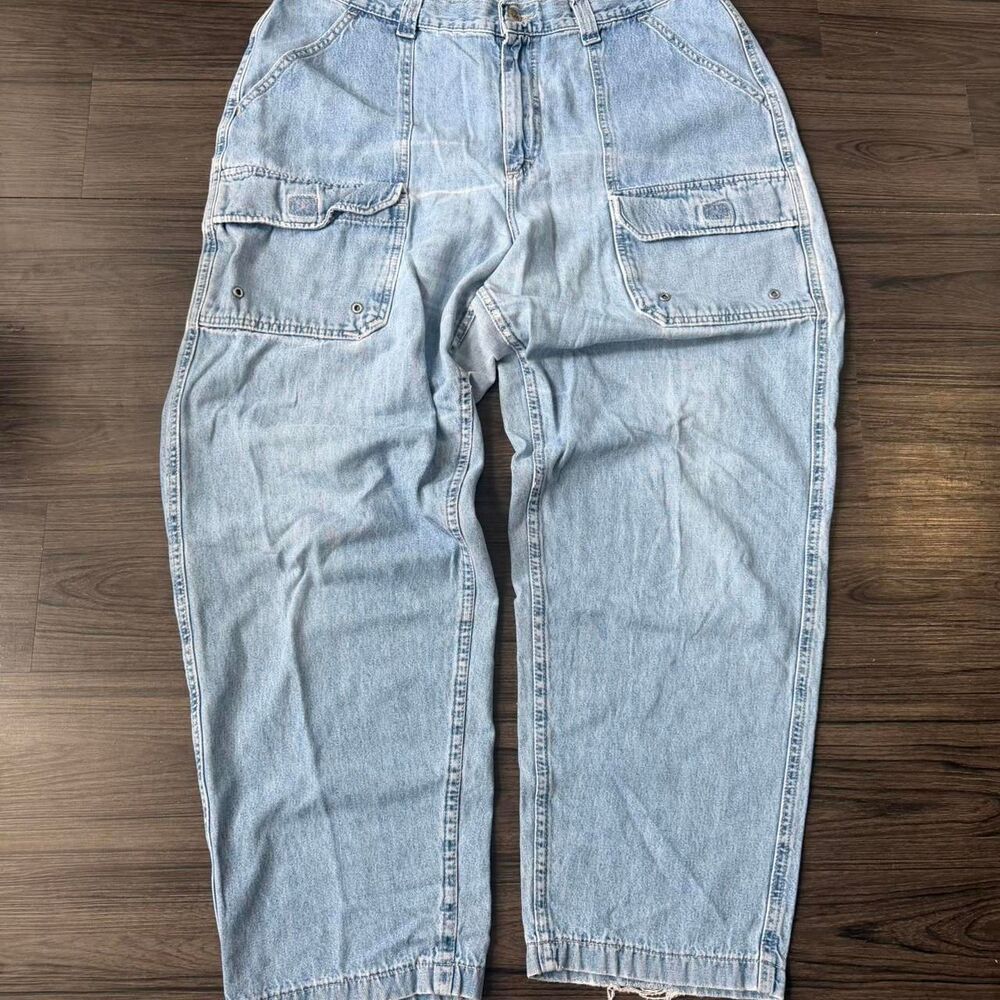 Lee Jeans Straight Light Blue Utility Cargo